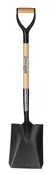 29" D-Handle Wood Square Shovel
