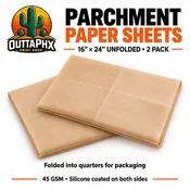 16" × 24" Parchment Paper Sheets – 2 Pack
