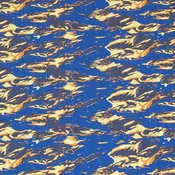 Abstract Topographic Printed Spandex Fabric | Blue Moon Fabrics