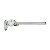 0-6"/150mm Dial Caliper Carbon Steel 4 Way Imperial/Metric