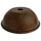10 1/2" Copper Dome Pendant Light Shade