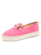 Avery Bamboo Loafer Platform Espadrille