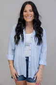 A Change Of Plans Button Down Top