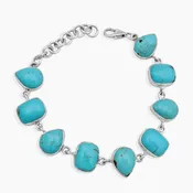 925 Silver Arizona Turquoise Bracelets