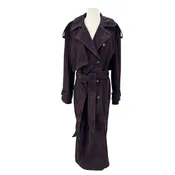 ALMADA Chocolate Brown Trenchcoat