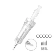 Bomtech - Do-All - Revo Permanent Makeup (PMU) Cartridge Needle - 5FSL - 0,30mm (One Box with 15 Needles)