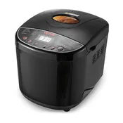 2LB 19-in-1 Bread Maker Machine | Automatic Compact Dough Maker with Nonstick Pan & 3 Crust Color Settings