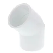 1 1/2" 45 degree  PVC slip fitting