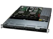 1U Dual CPU Intel Xeon, 4x 3.5/2.5", 16 DIMM, SYS-611C-TN4R