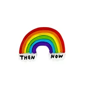 Adam JK // Then Now Magnet