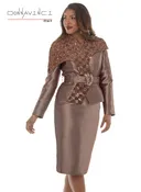 Donna Vinci  2pc. Jacket & Skirt Set, Style 12288