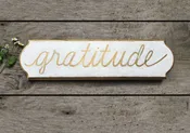 Gratitude Sign
