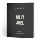 Billy Joel History Newspaper Book