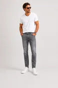 Alberto Pipe Men's Lightweight Tencel Denim Jeans – Gray 965