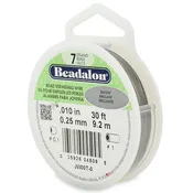 0.010" Bright 7 Strand Beadalon Wire (30ft)
