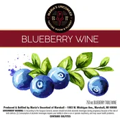 Blueberry Wine — Maria's Uncorked Wine Tasting Room & Florist - Marshall Flower Delivery - Wine Bar