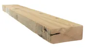 3.75" x 9.5" x 73" Resawn Wood Mantel