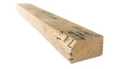 5.25" x 8.75" x 79" Reclaimed Wood Mantel - Unfinished