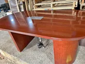 Conference Table &amp;amp; Cabinet Set