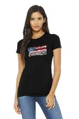 $12 OFF ChromaCast USA Flag Graphic Women's T-Shirt, Medium