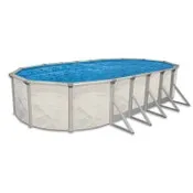 18 ft. x 12 ft. X 52 In. Oval Echo Above Ground Pool