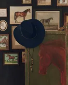 Stetson & THE GREAT. The Ridge Hat. -- Navy