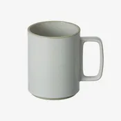 15 oz Gloss Gray Ceramic mug | Hasami Porcelain
