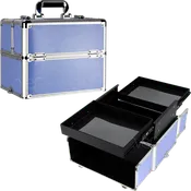 VER Beauty Aluminum Makeup Case – Sliding Trays & Modular Expandable Design