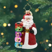 2026 Santa’s Christmas Countdown Gem By Radko