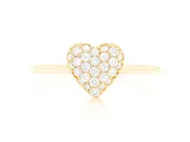 Diamond Heart Ring