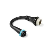 Anker A17E1141-88 E10 AC Generator Adapter, Connect Non-Anker Generators to E10, 9,600W at 240V (40A Max), 50cm Cable, Simultaneous Charging and Home Powering