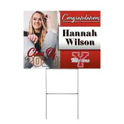 Graduation Sign (Option 1) – 18″x24″ Coroplast Yard Sign with Stake