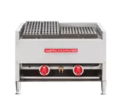 American Range AECB-36 36" Heavy Duty Lava-Rock Charbroiler, Countertop, Gas