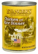 Evanger's Heritage Classics Chicken & Rice Dinner Wet Dog Food Can, 20.2-oz