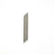 6" Stainless Steel Double-Pointed Needles (DPNs)