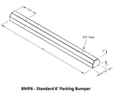 BMP6 Standard 6’ Parking Bumper