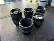 Zeiss Super Speed MK3 prime set