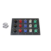 1200 Amp Female Double Set Screw 15 Position CAM Lock Panel