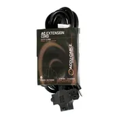 Accu-Cable 12-Gauge Power Extension Cord with Tap Edison Outlet | 10 ft
