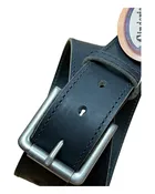 Byrd's by Gingerich Nashville Edge Stitched Black Men's Leather Belt