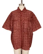 11.11 Eleven Eleven Cotton & Silk Dot Dye Shirt