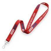 Custom Lanyard | Full Color Print | Soft Polyester | Swivel Hook Attachment