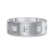 6 Stone Princess Diamond Band