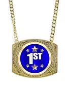 Champ Chain: 6" x 5" Metal Chain with (Event) Inse