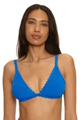 Bella Halter Bikini Top - True Blue