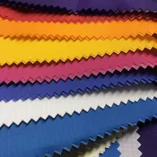 30 Denier Nylon Ripstop Fabrics   66 inches wide Assorted Colors Uncoated 59 cents a pound about 10 cents a yard.