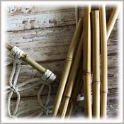 Bamboo Dowel Rod, 12 in, Eco-Friendly, Macrame Wall Hangings, Plant Hangers, Wood Home Decor Projects