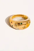 18K Dome Angela Ring