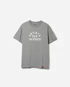 Artists Run The Streets™  3D Silicone Print T-Shirt (Gray)