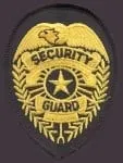 3/4″ X 2 3/4″ Security Guard Badge Patch